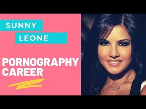 Sunny Leone opens up on her adult film career, says she 'always had to work twice or thrice as hard'. . Sunny leone pornography